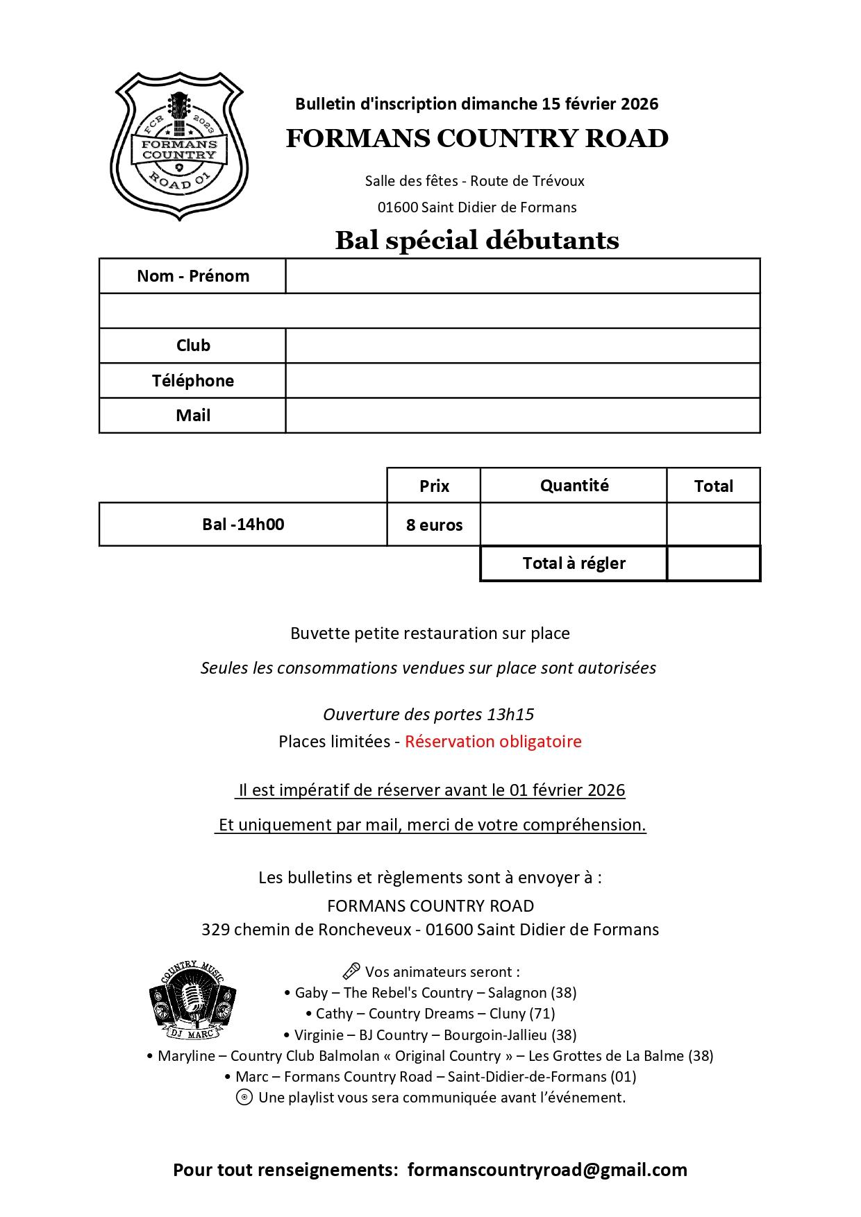 Formans 2026 02 15 bulletin d inscription