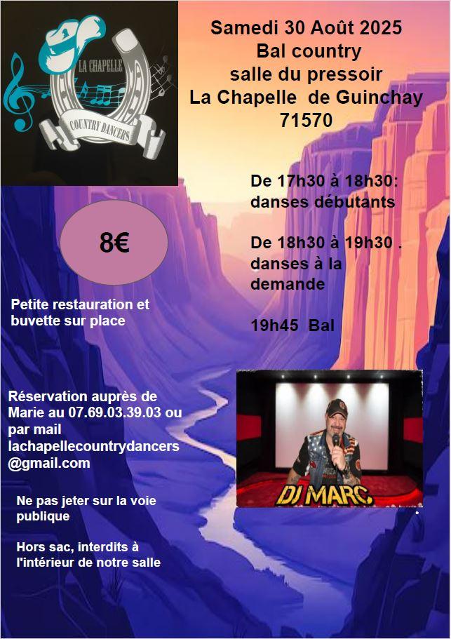 La chapelle de guichay 2025 08 30 flyer