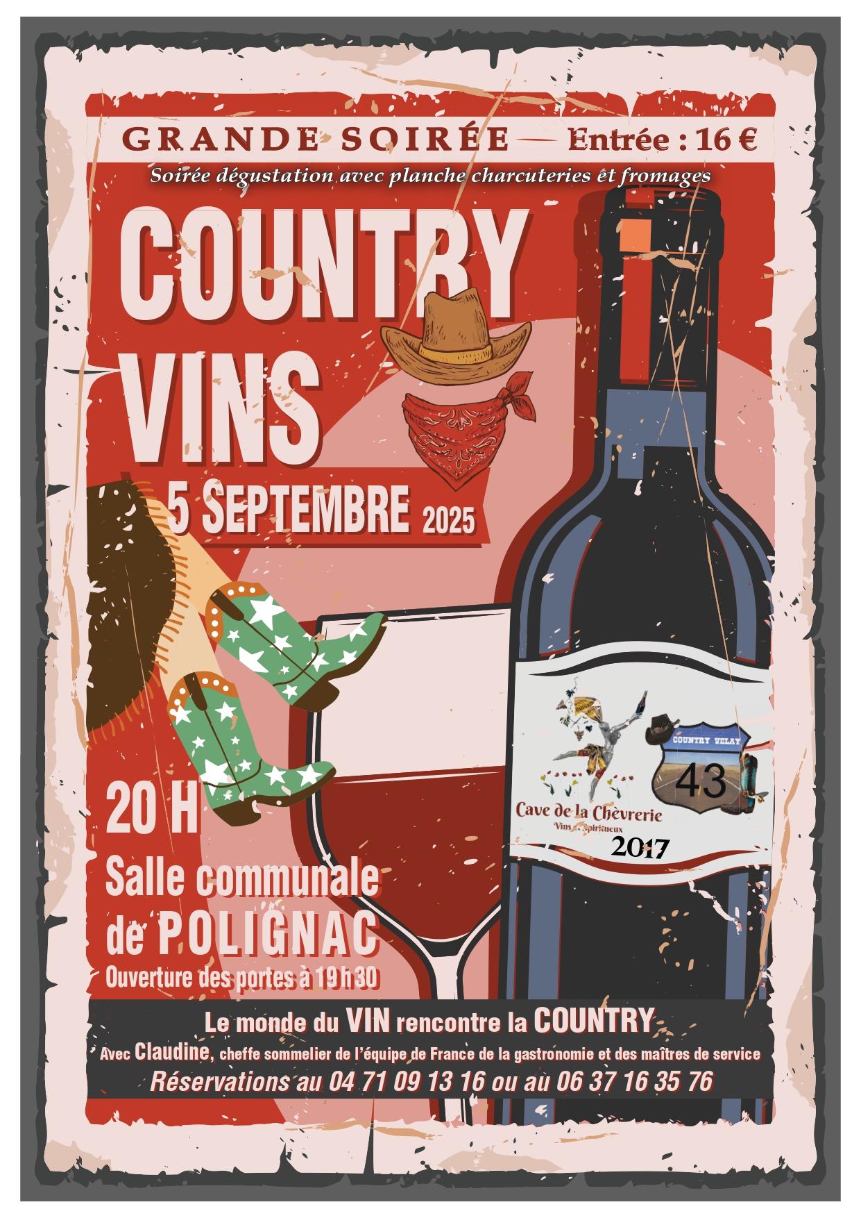 Polignac country et vins 2025