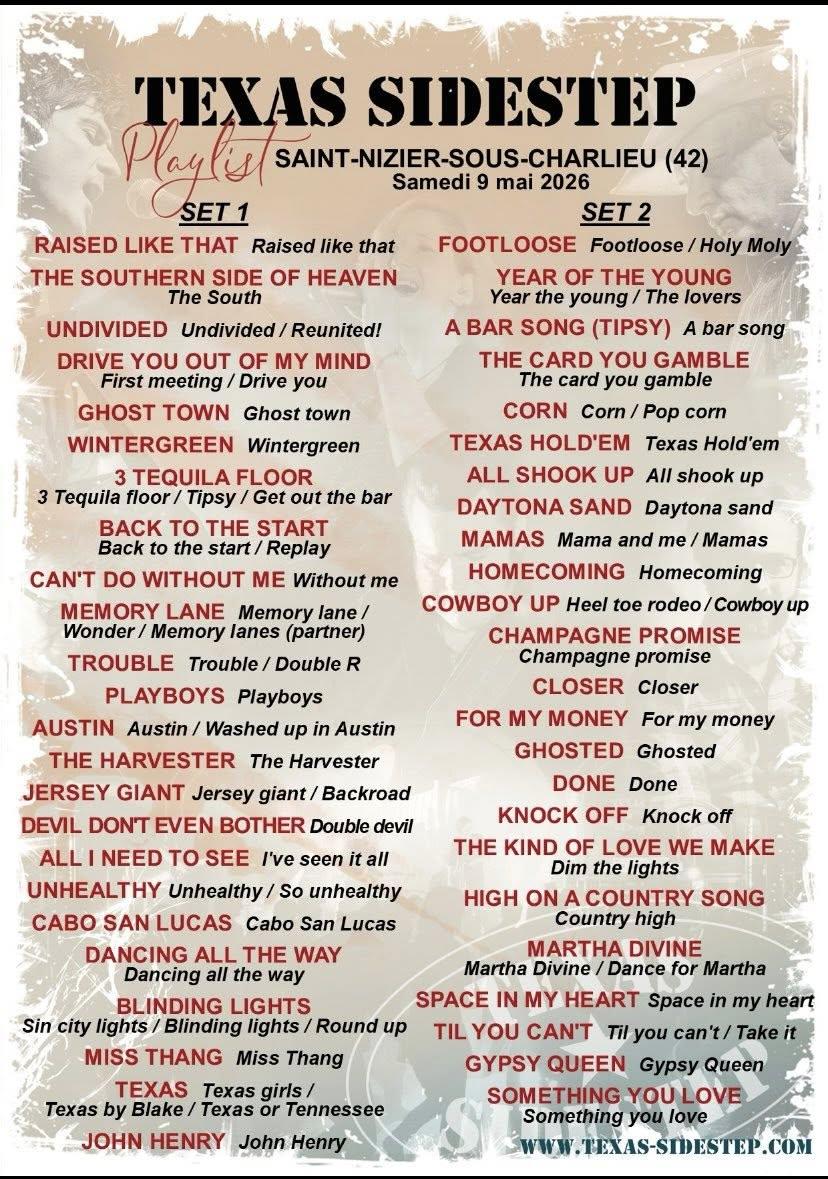 Saint nizier sous charlieu playlist texas sidestep 09 05 26