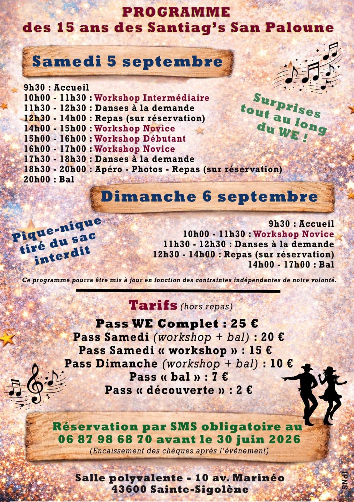 Sainte sigolene programme 05 06 09 26